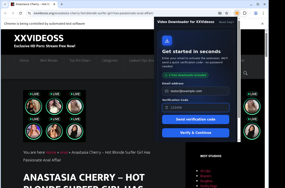 Xxvideoss Video Downloader screenshot 4